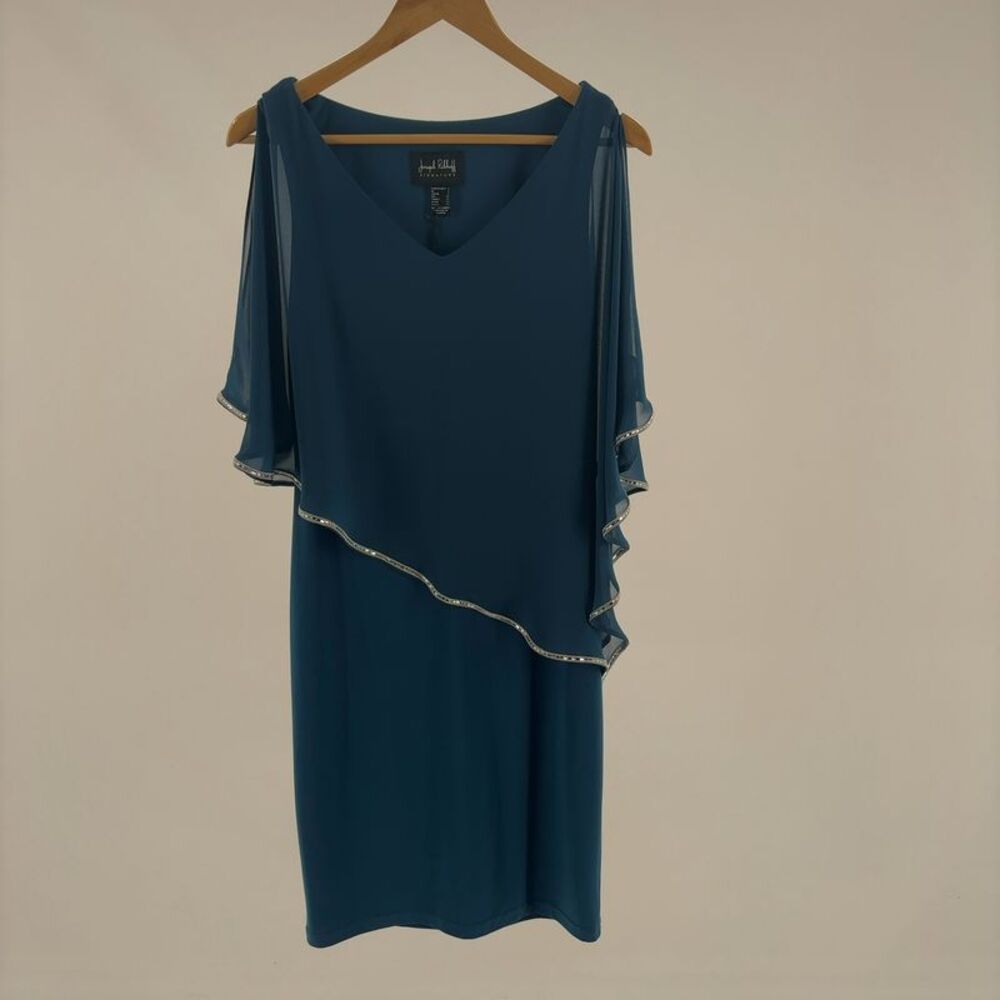 Joseph Ribkoff Popover Cocktail Dress in Multicolor